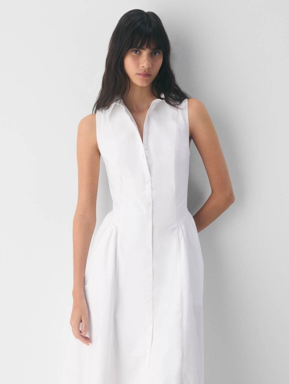 Aritzia Dress in White Size 10 - Picture 2 of 6